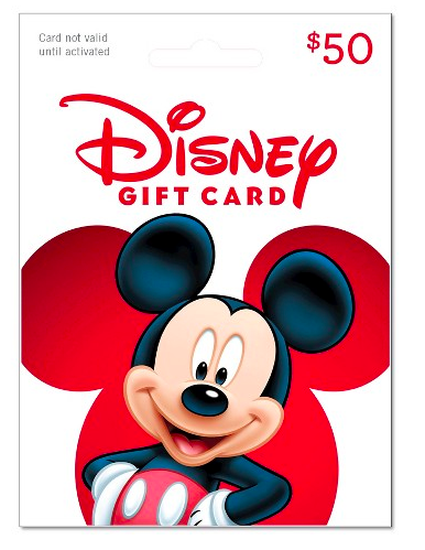 Target: $50 Disney Gift Card as low as $42.50 with REDCard