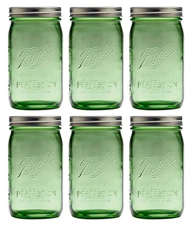 Ball® Set of 6 Wide Mouth Heritage Collection Quart Jars just $5.97 + FREE Shipping