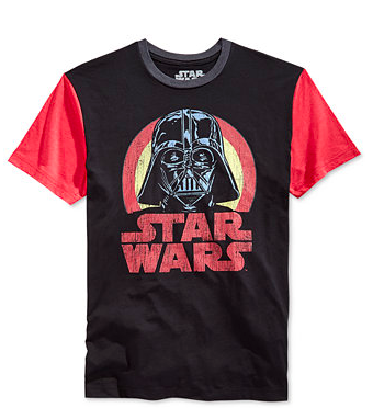 Macy’s: Star Wars Tees as low as $5.99 + FREE Shipping with $25 Order