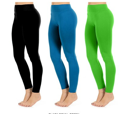 4-Pack Women’s Seamless Leggings $12 + Free Shipping