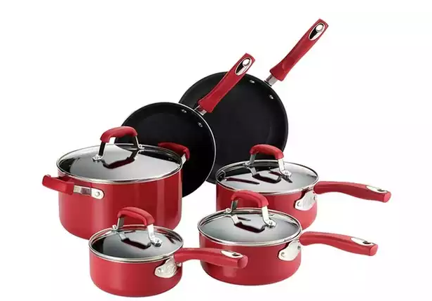 Guy Fieri 10-Piece Nonstick Cookware Set just $54.99 + FREE Shipping!