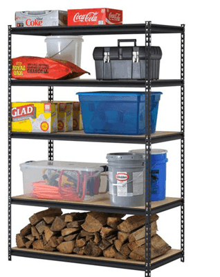 Walmart: Edsal Steel Shelving Unit $51 {Reg. $109}