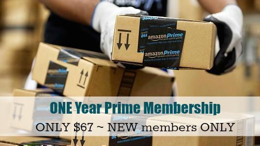 Amazon Prime Membership ONLY $67 for NEW Members ~ Today ONLY