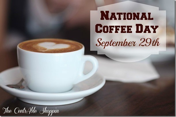 National Coffee Day September 29th ~ Deals & Freebies