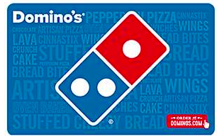 $25 Gift Card to Domino’s Pizza just $20 + FREE Digital Delivery