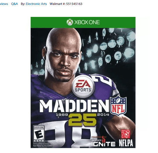 Walmart: Madden 25 for XBOX ONE just $7.99