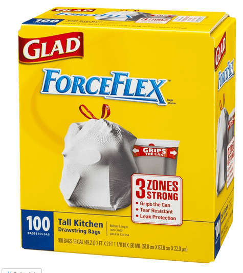 Lowe's: 100 ct Glad ForceFlex Trash Bags just $9.88 + FREE Pick Up ...