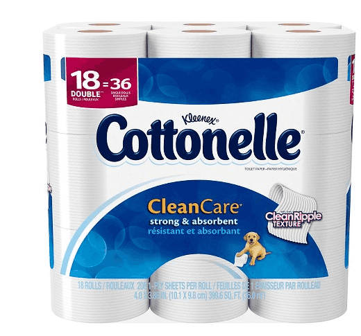 Target: 36 Double Rolls of Cottonelle Clean Care just $10 (Shipped)