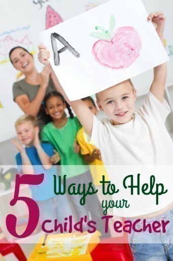 5 Easy Ways to Help Support your Child's Teacher | The CentsAble Shoppin