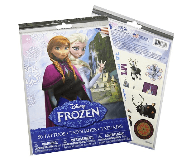 Best Buy: Disney Frozen 50 ct Tattoos just $1 + FREE Shipping