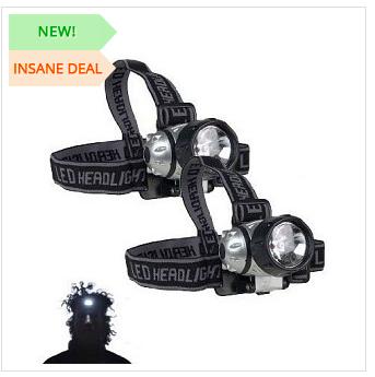 2 Pack of Super Bright LED Head Lamps just $5.49 {Shipped}