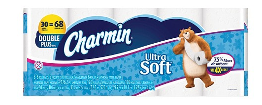 Target: 60 Double Plus Rolls Charmin Toilet Paper just $23 (Shipped)