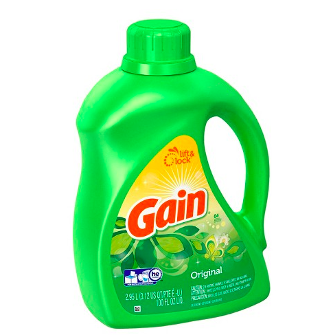 Target: TWO 100 oz. Gain Detergent just $12 + FREE Shipping