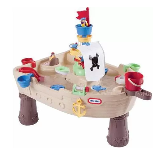 anchors away pirate ship water table