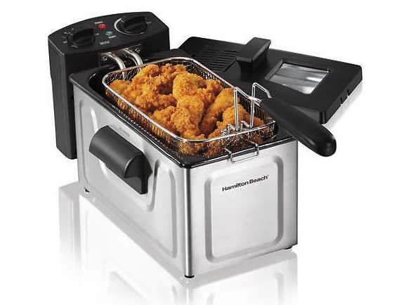 Walmart: Hamilton Beach 2-Liter Deep Fryer, Stainless Steel just $25 (reg. $40)