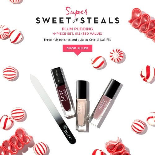 Julep Super Sweet Steals: Plum Pudding 4 pc Set just $12 ($50 Value!)