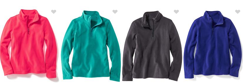 Old Navy: Fleece for the Family as low as $7