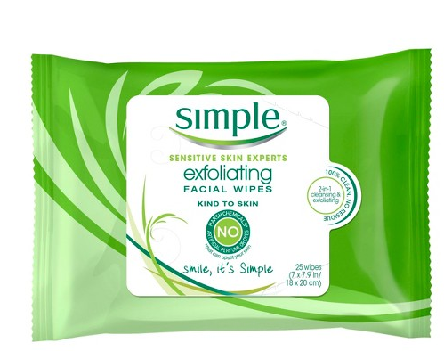 Target: Simple Cleansing or Exfoliating Wipes just $1.33 + FREE Shipping (After Gift Card)