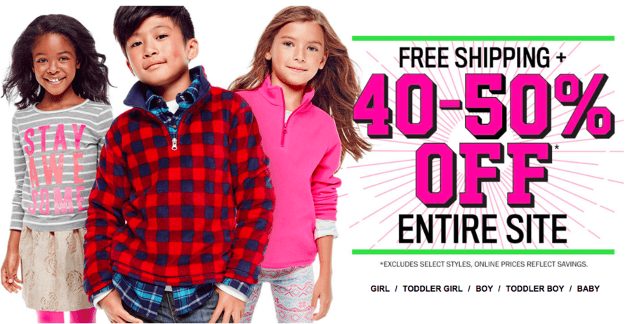 The Children’s Place: Kids Denim just $7.99 + FREE Shipping (+ 20% OFF $40 or More)