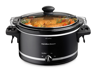 Bon-Ton: Hamilton Beach 4 qt Stay or Go Slow Cooker $8 + FREE Shipping