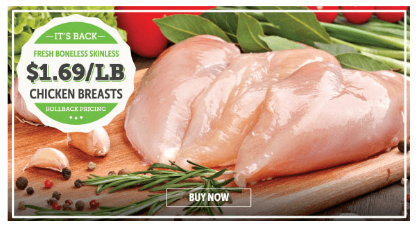 Zaycon Sale Ends Soon | Boneless Skinless Chicken just $1.69 lb.