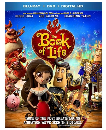 Target: The Book of Life 2 Disc Blu-ray $5.40 + FREE Shipping