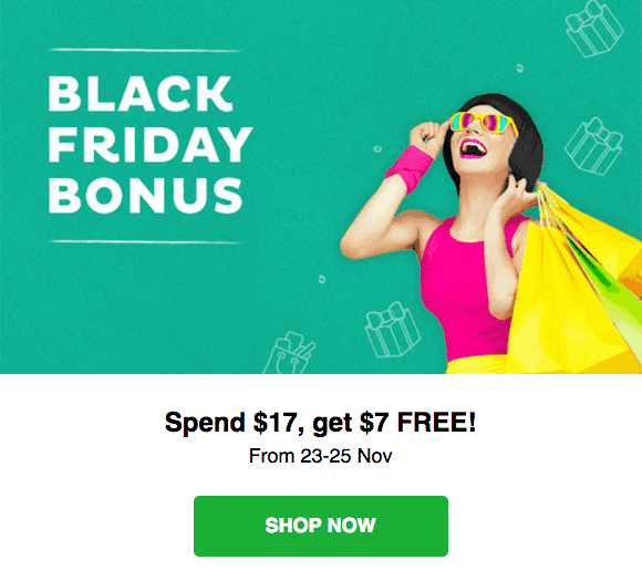 Fiverr Black Friday Bonus: Spend $17 & Get $7 FREE