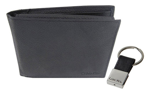 Calvin Klein Men’s Leather Wallet & Key Fob Set just $13 + FREE Shipping