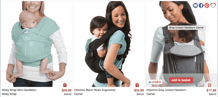 Zulily: Up to 60% OFF The Babywearing Collection