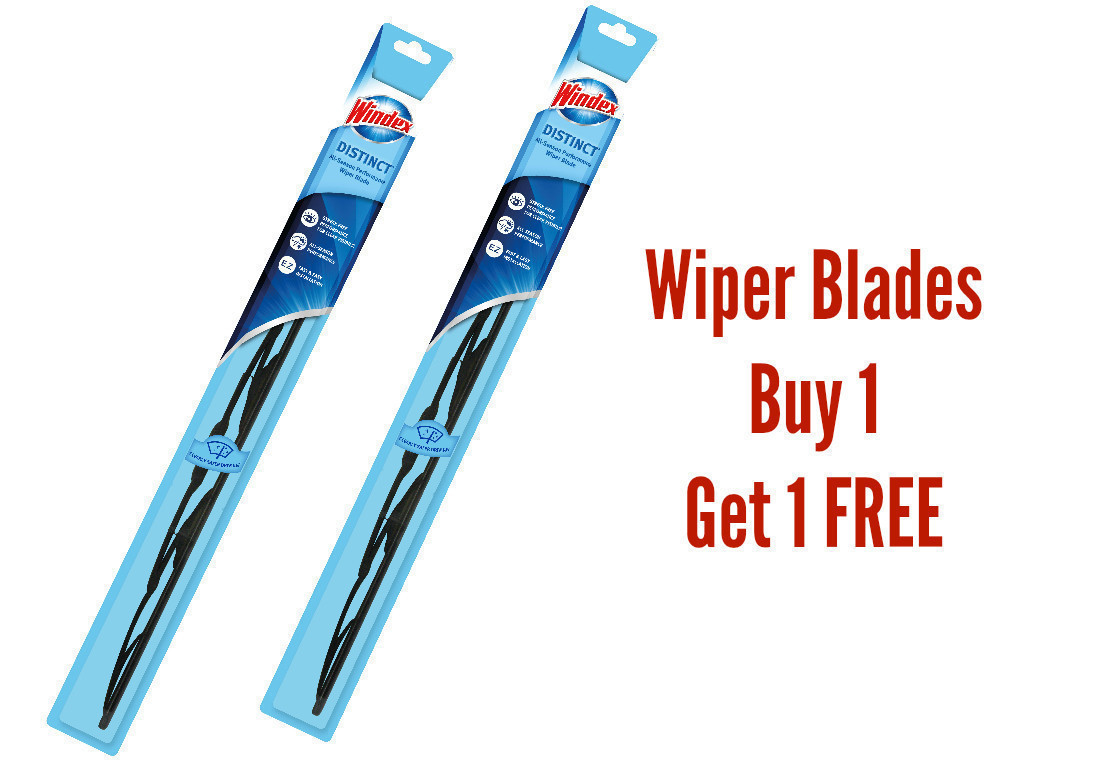 Kmart: Windex Windshield Wiper Blades Buy 1 Get 1 FREE (+ FREE Pick Up)