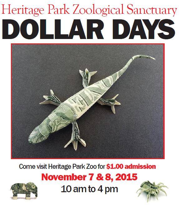 Heritage Park Zoological Sanctuary (Prescott) ~ $1 Admission ALL Weekend