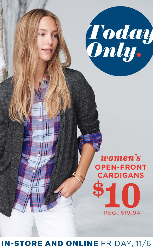 Old Navy: Women’s Cardigans just $10 ~ In Store & Online