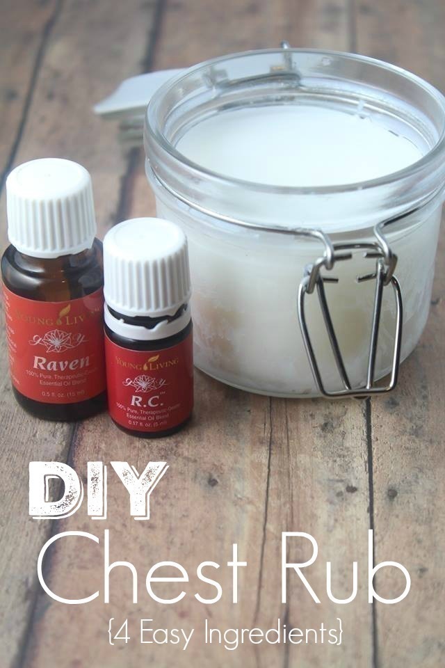 DIY Chest Rub {with Essential Oils}