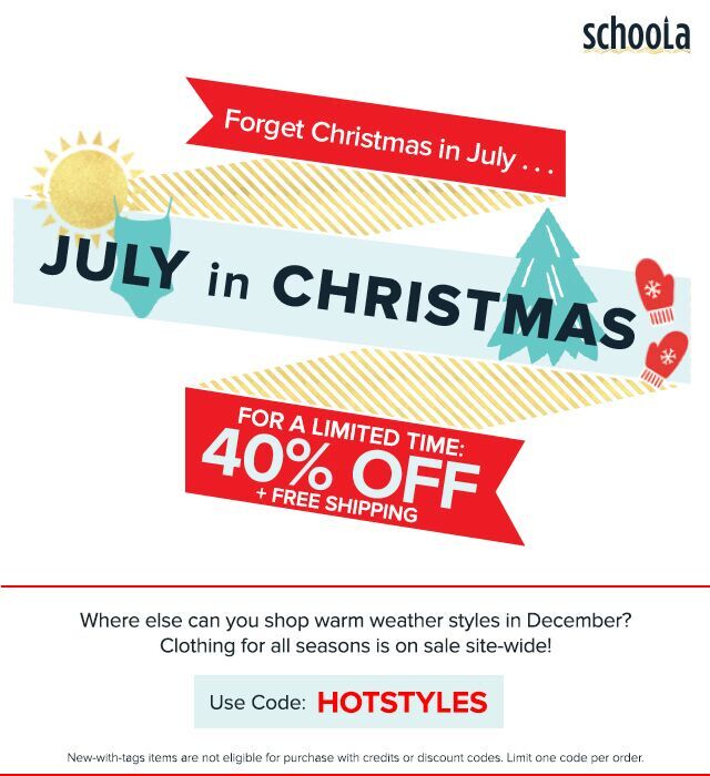 Schoola: 40% OFF + $20 in FREE Credit + FREE Shipping!