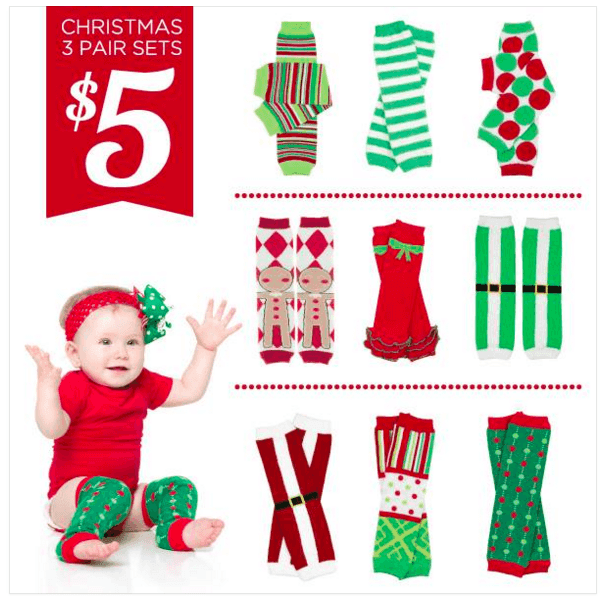 juDanzy: Christmas 3 Pair Set Legwarmers $5 + FREE Shipping