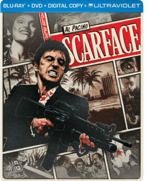 Scarface Steelbook Blu-ray + DVD just $7.99 + FREE Shipping