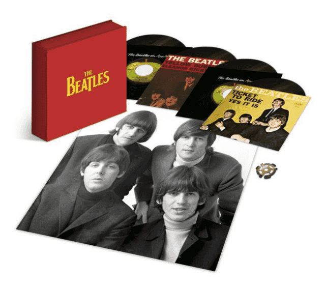 Barnes & Noble: The Singles [7″ Vinyl] by The Beatles $30 + Free Shipping