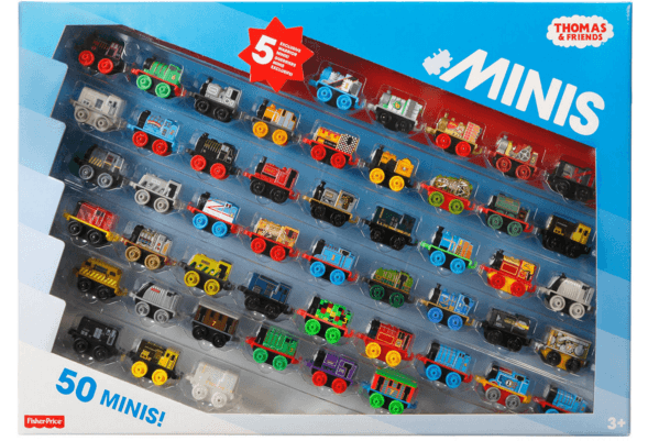 Walmart:  50 pk Thomas & Friends Minis just $29.88 + Free Pick Up