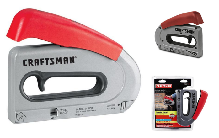 Sears: Craftsman All-Purpose Stapler/Brad Nailer $12.70 (50% OFF)