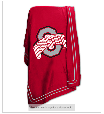 Bon-Ton: NCAA Fleece Throws just $9.97 + FREE Shipping!