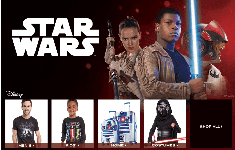 Bon-Ton: Up to 65% OFF Star Wars Items + FREE Shipping on ANY Order