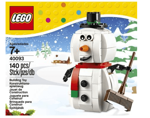 Walmart: LEGO Snowman just $8.90 + FREE Pick Up