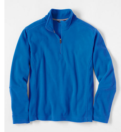 Land’s End: Half Zip Pullover Fleece $7