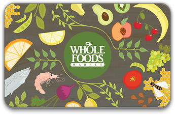 FREE $20 Whole Foods Gift Card with $100 Gift Card Purchase