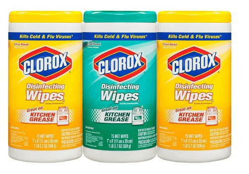 Target: TWO Clorox 3 pk 225 Ct Wipes $14 + FREE Shipping