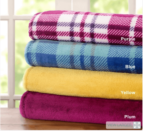 Comfort Classics Ultra Plush Throw just $12 + FREE Shipping