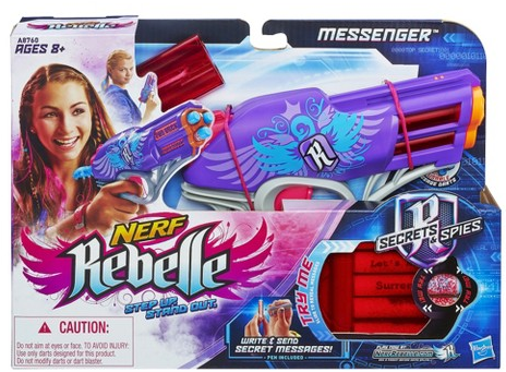 Target: Nerf Rebelle Messenger Blaster 50% OFF