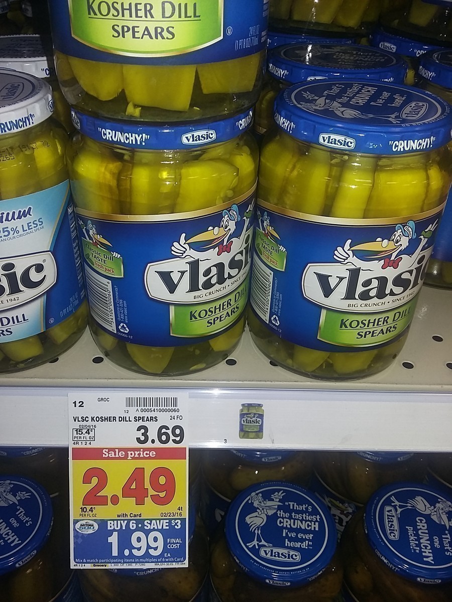 Fry’s Food Stores: Vlasic Pickles $.99