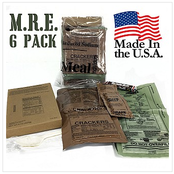 M.R.E. 6 pk just $22.49 + FREE Shipping