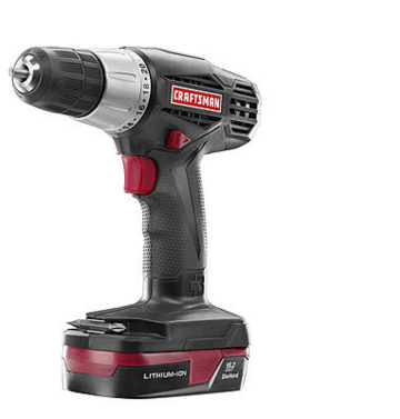 Sears: The Craftsman C3 19.2-Volt Lithium-Ion Drill & Driver Kit $49.99